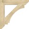 Ekena Millwork Imperial Slat Rough Sawn Bracket, Douglas Fir, 6"W x 38"D x 38"H BKT06X38X38IMP06RDF - alternate 3